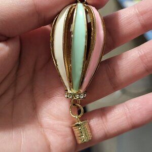 Charm for Necklace or Keychain - Air balloon